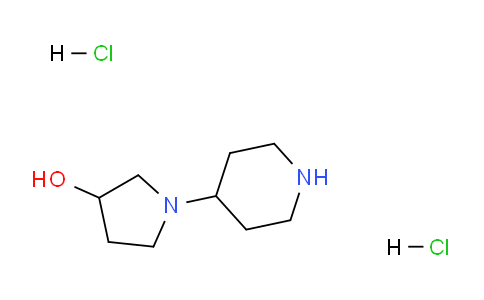 CAS No. 1220019-95-3, 1-(Piperidin-4-yl)pyrrolidin-3-ol dihydrochloride