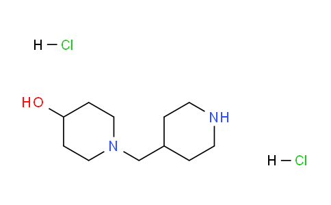 CAS No. 1220037-59-1, 1-(Piperidin-4-ylmethyl)piperidin-4-ol dihydrochloride