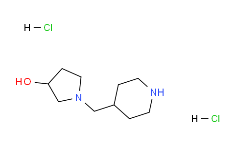 CAS No. 1220030-06-7, 1-(Piperidin-4-ylmethyl)pyrrolidin-3-ol dihydrochloride