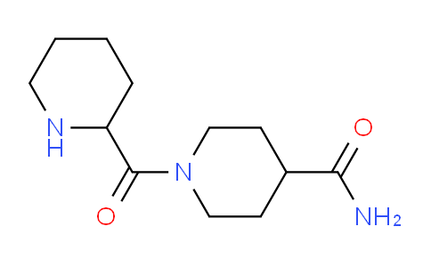 CAS No. 1008079-89-7, 1-(Piperidine-2-carbonyl)piperidine-4-carboxamide