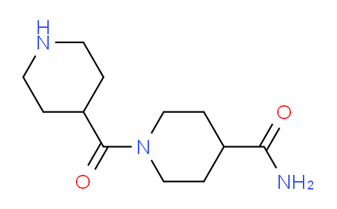 CAS No. 886508-20-9, 1-(Piperidine-4-carbonyl)piperidine-4-carboxamide