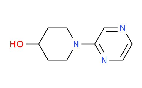 CAS No. 420844-68-4, 1-(Pyrazin-2-yl)piperidin-4-ol