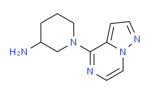 CAS No. 1567124-95-1, 1-(Pyrazolo[1,5-a]pyrazin-4-yl)piperidin-3-amine