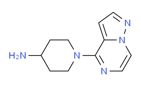CAS No. 1566256-55-0, 1-(Pyrazolo[1,5-a]pyrazin-4-yl)piperidin-4-amine