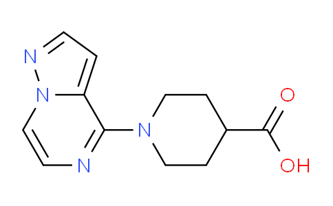 CAS No. 1707734-99-3, 1-(Pyrazolo[1,5-a]pyrazin-4-yl)piperidine-4-carboxylic acid