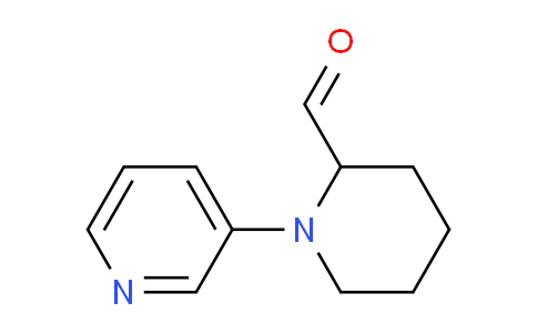 CAS No. 1823904-32-0, 1-(Pyridin-3-yl)piperidine-2-carbaldehyde