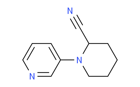 CAS No. 1823959-09-6, 1-(Pyridin-3-yl)piperidine-2-carbonitrile