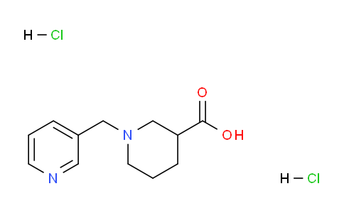 CAS No. 887445-00-3, 1-(Pyridin-3-ylmethyl)piperidine-3-carboxylic acid dihydrochloride