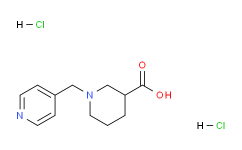 CAS No. 887445-06-9, 1-(Pyridin-4-ylmethyl)piperidine-3-carboxylic acid dihydrochloride