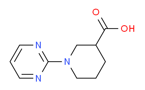 CAS No. 890013-40-8, 1-(Pyrimidin-2-yl)piperidine-3-carboxylic acid