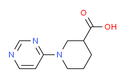 CAS No. 1249922-89-1, 1-(Pyrimidin-4-yl)piperidine-3-carboxylic acid