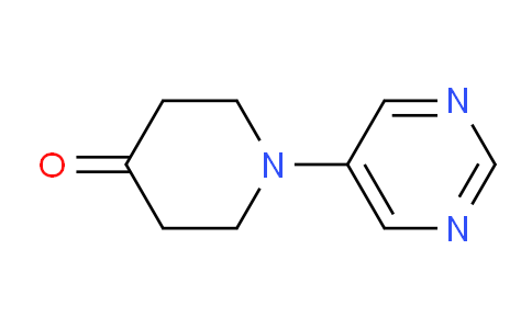CAS No. 1211518-03-4, 1-(Pyrimidin-5-yl)piperidin-4-one