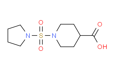 CAS No. 1042640-02-7, 1-(Pyrrolidin-1-ylsulfonyl)piperidine-4-carboxylic acid