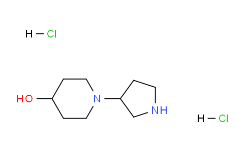 CAS No. 1219957-39-7, 1-(Pyrrolidin-3-yl)piperidin-4-ol dihydrochloride
