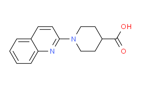 CAS No. 181811-48-3, 1-(Quinolin-2-yl)piperidine-4-carboxylic acid