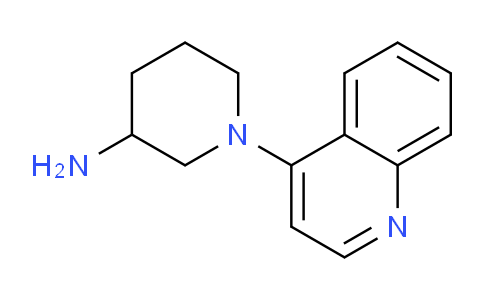 CAS No. 1305730-84-0, 1-(Quinolin-4-yl)piperidin-3-amine
