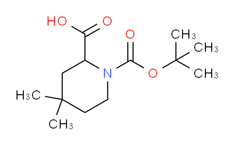 CAS No. 155302-06-0, 1-(tert-Butoxycarbonyl)-4,4-dimethylpiperidine-2-carboxylic acid
