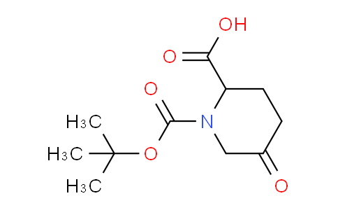 CAS No. 1260641-46-0, 1-(tert-Butoxycarbonyl)-5-oxopiperidine-2-carboxylic acid