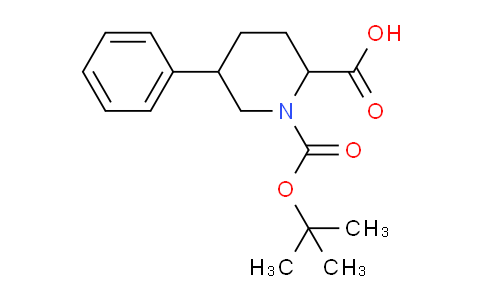 CAS No. 1219369-17-1, 1-(tert-Butoxycarbonyl)-5-phenylpiperidine-2-carboxylic acid