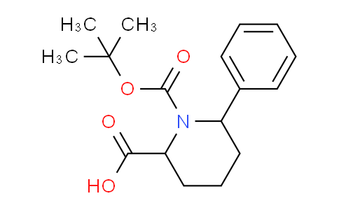 CAS No. 1219175-87-7, 1-(tert-Butoxycarbonyl)-6-phenylpiperidine-2-carboxylic acid