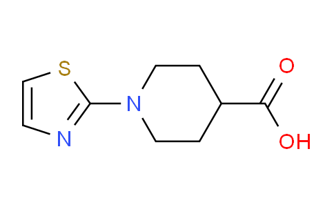 CAS No. 874623-60-6, 1-(Thiazol-2-yl)piperidine-4-carboxylic acid
