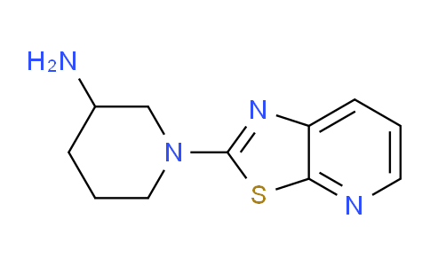 CAS No. 1708268-23-8, 1-(Thiazolo[5,4-b]pyridin-2-yl)piperidin-3-amine