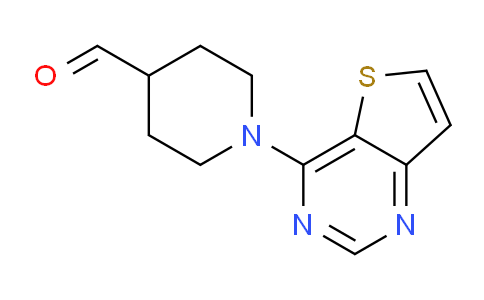 CAS No. 916766-91-1, 1-(Thieno[3,2-d]pyrimidin-4-yl)piperidine-4-carbaldehyde