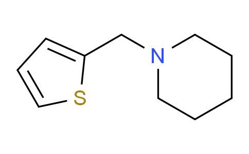 CAS No. 91253-06-4, 1-(Thiophen-2-ylmethyl)piperidine
