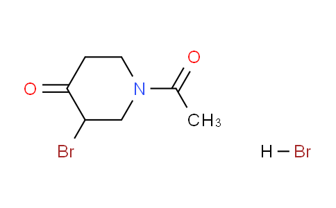 CAS No. 69438-54-6, 1-Acetyl-3-bromopiperidin-4-one hydrobromide