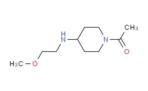CAS No. 849021-41-6, 1-Acetyl-N-(2-methoxyethyl)piperidin-4-amine