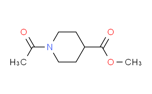 CAS No. 126291-66-5, 1-Acetyl-piperidine-4-carboxylic acid methyl ester