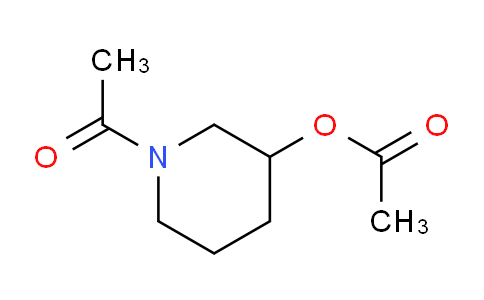 CAS No. 42366-59-6, 1-Acetylpiperidin-3-yl acetate