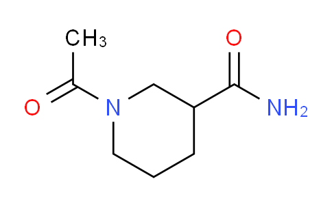 CAS No. 15827-99-3, 1-Acetylpiperidine-3-carboxamide