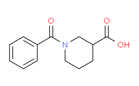 CAS No. 13850-76-5, 1-Benzoylpiperidine-3-carboxylic acid
