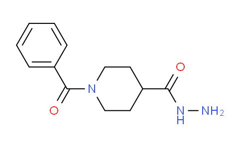 CAS No. 521289-77-0, 1-Benzoylpiperidine-4-carbohydrazide
