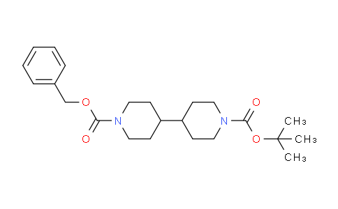 CAS No. 723300-27-4, 1-Benzyl 1'-tert-butyl 4,4'-bipiperidine-1,1'-dicarboxylate