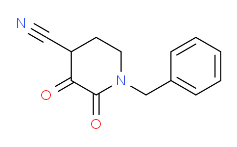 CAS No. 1346756-57-7, 1-Benzyl-2,3-dioxopiperidine-4-carbonitrile