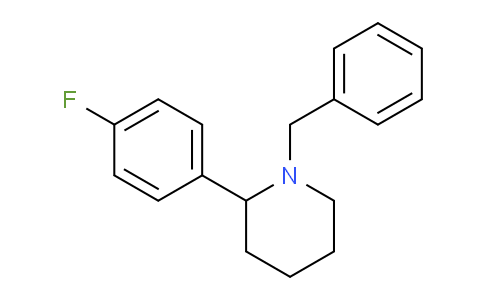CAS No. 1355201-70-5, 1-Benzyl-2-(4-fluorophenyl)piperidine