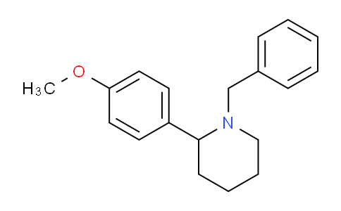 CAS No. 1355233-60-1, 1-Benzyl-2-(4-methoxyphenyl)piperidine