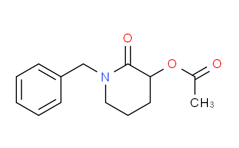 CAS No. 614754-21-1, 1-Benzyl-2-oxopiperidin-3-yl acetate