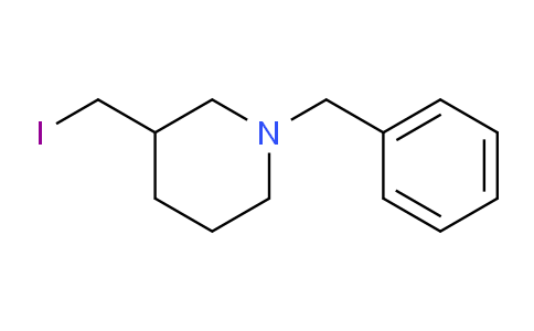 CAS No. 1353972-88-9, 1-Benzyl-3-(iodomethyl)piperidine