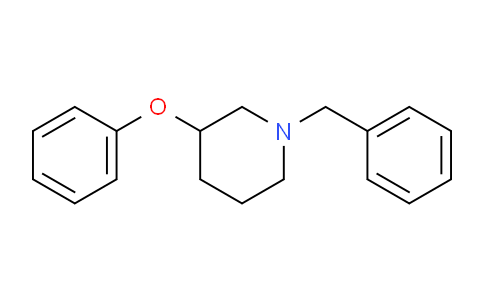 CAS No. 136421-63-1, 1-Benzyl-3-phenoxypiperidine