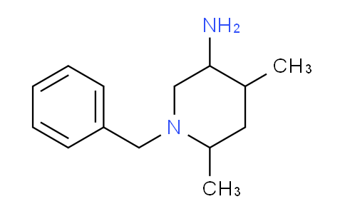 CAS No. 1315367-03-3, 1-Benzyl-4,6-dimethylpiperidin-3-amine