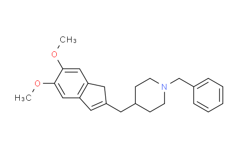CAS No. 120013-45-8, 1-Benzyl-4-((5,6-dimethoxy-1H-inden-2-yl)methyl)piperidine