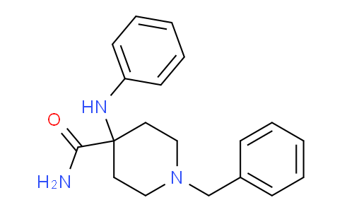 CAS No. 1096-03-3, 1-Benzyl-4-(phenylamino)piperidine-4-carboxamide