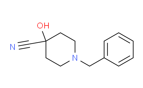 CAS No. 6094-60-6, 1-Benzyl-4-hydroxypiperidine-4-carbonitrile