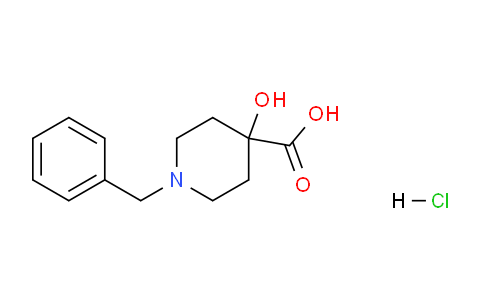 CAS No. 1262988-77-1, 1-Benzyl-4-hydroxypiperidine-4-carboxylic acid hydrochloride