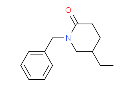 CAS No. 1427319-43-4, 1-Benzyl-5-(iodomethyl)piperidin-2-one