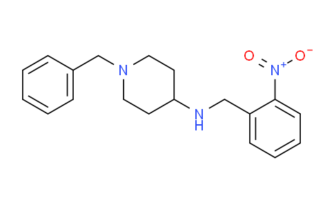 CAS No. 98754-28-0, 1-Benzyl-N-(2-nitrobenzyl)piperidin-4-amine