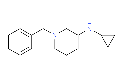 CAS No. 1094392-93-4, 1-Benzyl-N-cyclopropylpiperidin-3-amine